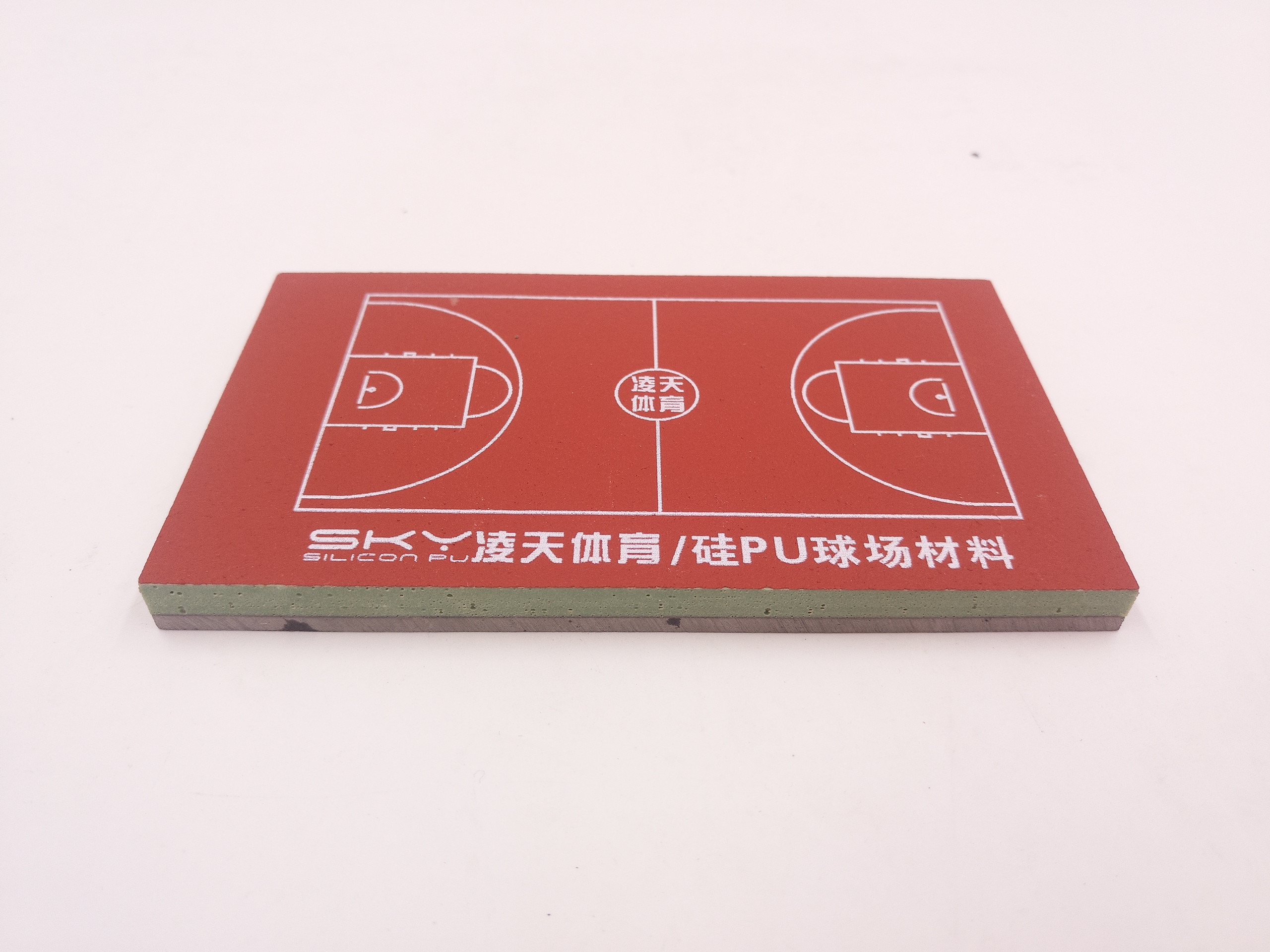 硅PU球场制作工艺与硅pu篮球场效果图！